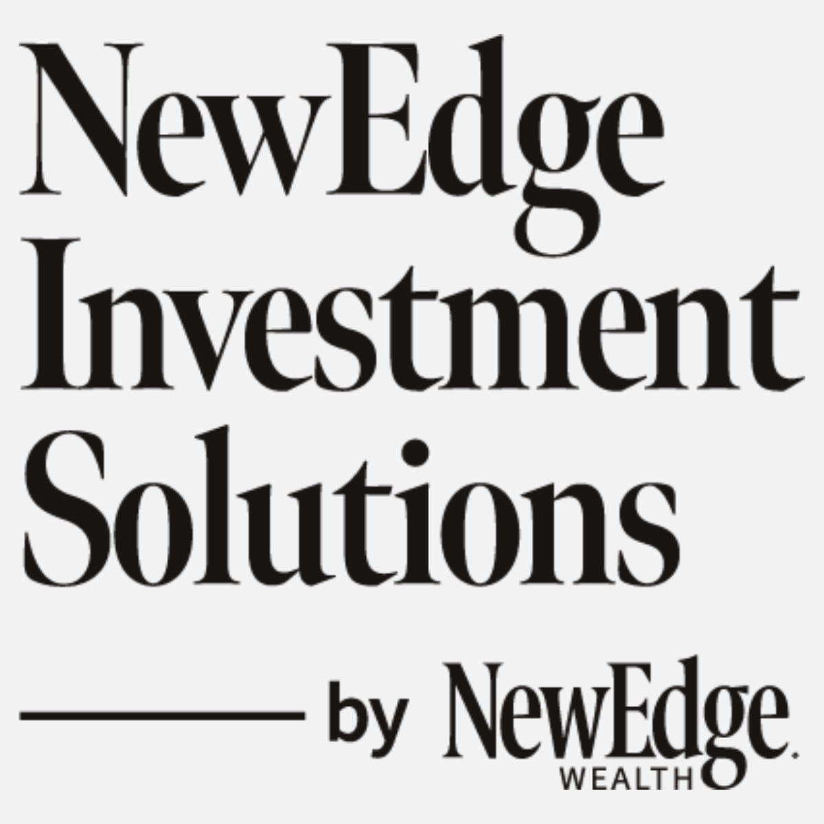 NewEdge Investment Solutions PurposeBuilt Strategies