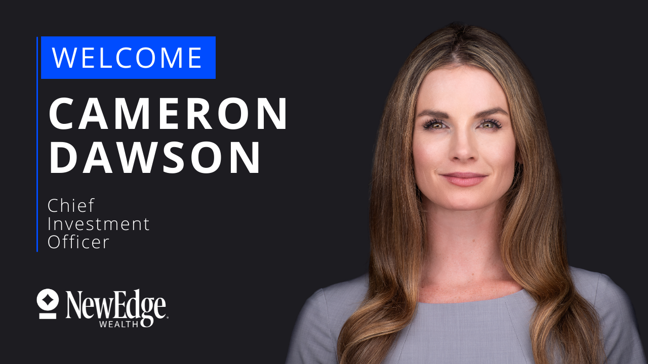 Cameron Dawson Joins NewEdge Wealth as Chief Investment Officer