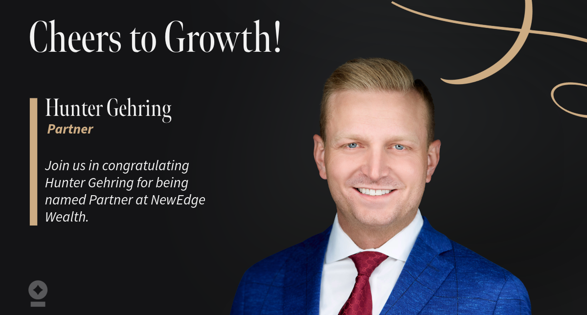 Hunter Gehring Named Partner at NewEdge Wealth